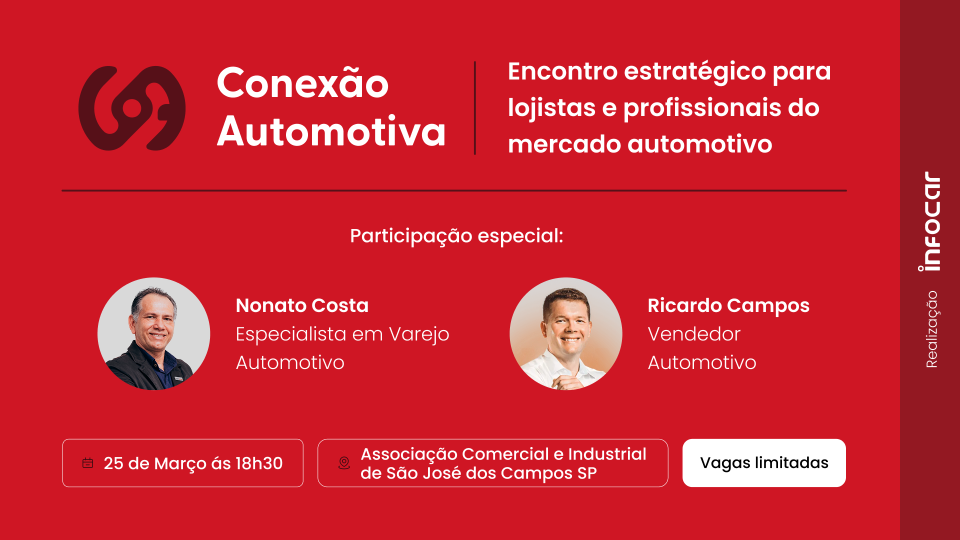 Evento Conexão Automotiva: como usar dados para vender mais e reduzir riscos em 2026